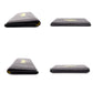 FENDI Continental Long Wallet Leather Black × Yellow Wallet