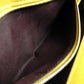 FENDI Continental Long Wallet Leather Black × Yellow Wallet