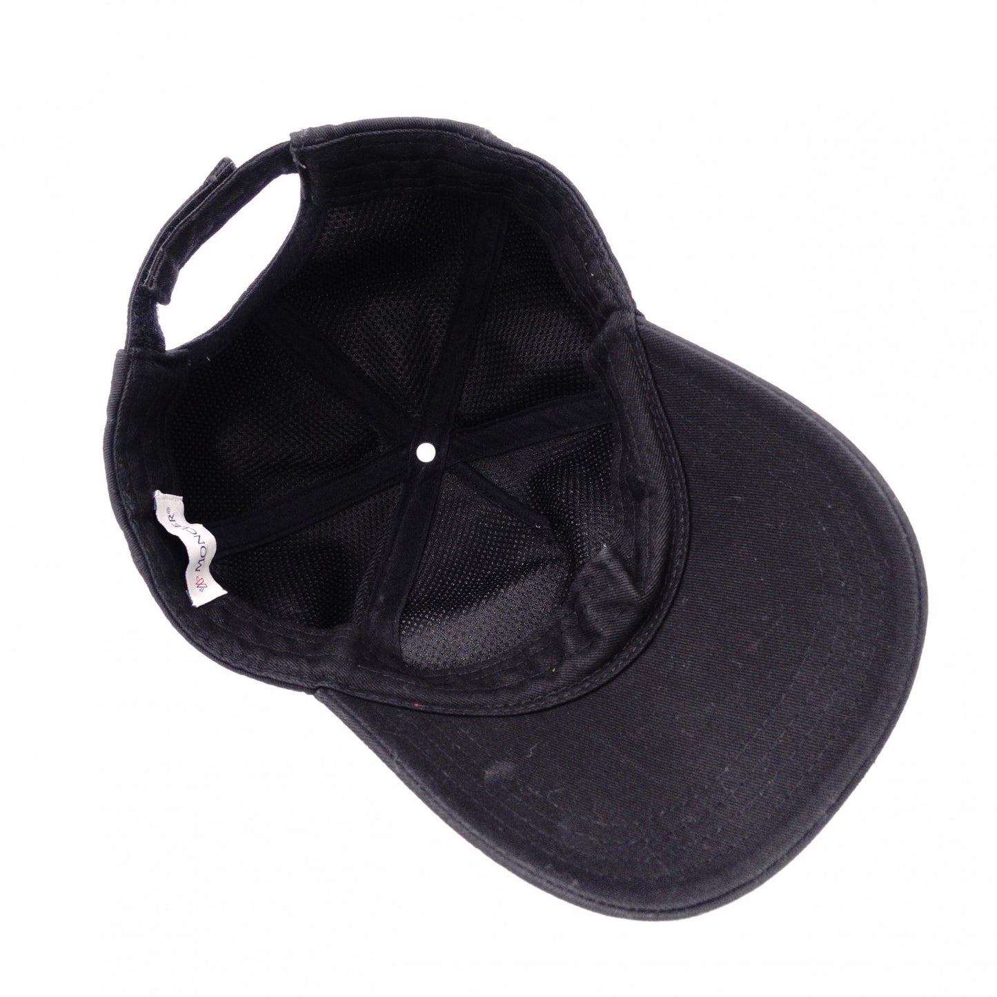 MONCLER Baseball Cap, Canvas, Black