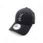 Saint Laurent x New Era Collaboration Baseball Cap, Canvas, Black, YSL Logo