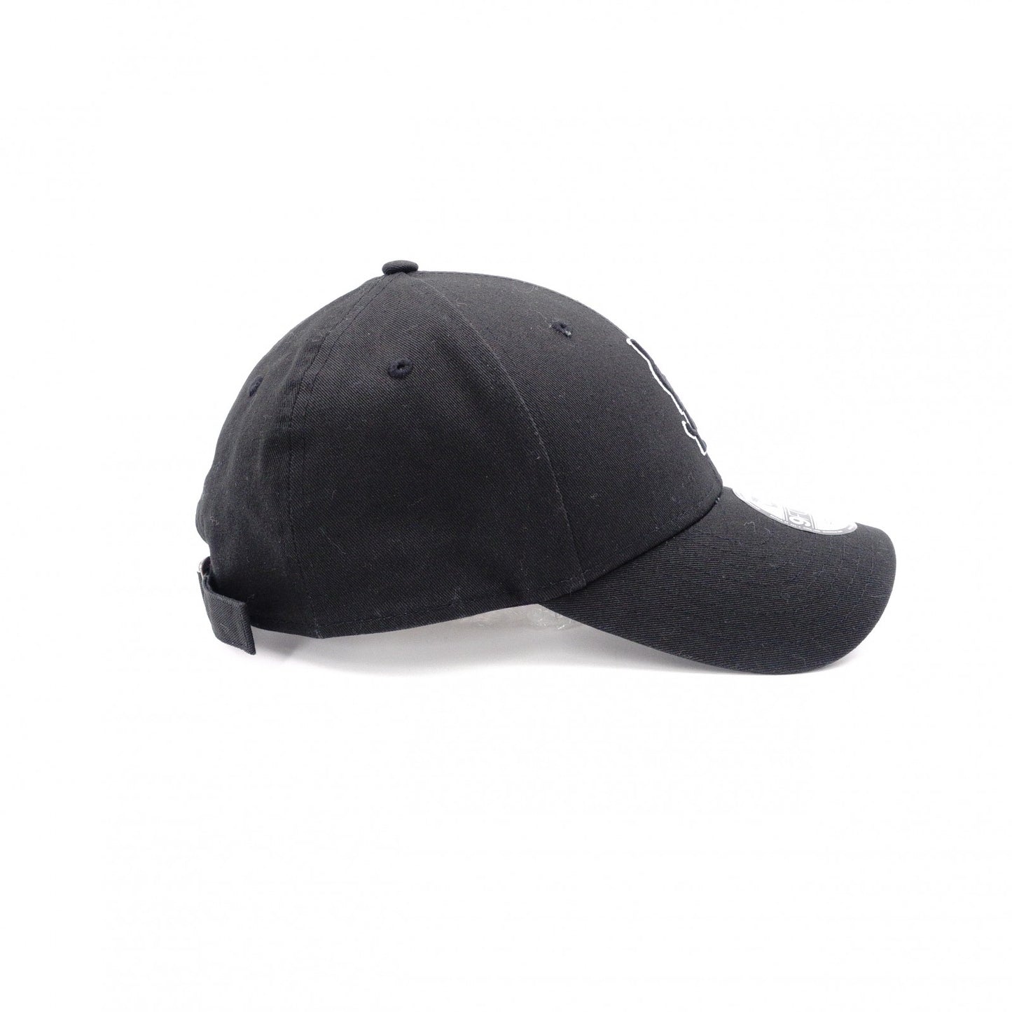 Saint Laurent x New Era Collaboration Baseball Cap, Canvas, Black, YSL Logo