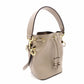 FENDI Shoulder Bag Mon Trésor Mini Greige 2-Way