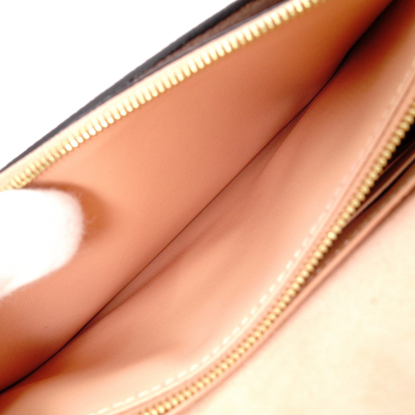 LOUIS VUITTON Vavin Portofolio Damier Shoulder Bag, PVC, Brown
