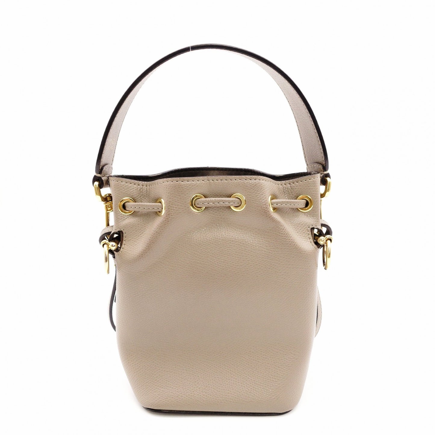 FENDI Shoulder Bag Mon Trésor Mini Greige 2-Way