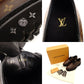 Louis Vuitton Black Ice Line Derby Shoes Men's Monogram Canvas 2021 Size 7 With Box 7-10-846
