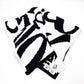 Unused, with tags: Kashiware x Franck Muller Collaboration Blanket, Navy and White