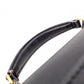 SAINT LAURENT Cassandra Handbag, Leather, Black, 2-Way, Gold Hardware, Crossbody