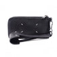 Maison Margiela 4-Stitch Long Wallet with Strap, Leather, Black, Men's