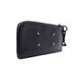Maison Margiela 4-Stitch Long Wallet with Strap, Leather, Black, Men's