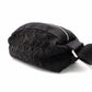 BOTTEGA VENETA Intrecciato Shoulder Bag Nylon Black