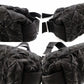 BOTTEGA VENETA Intrecciato Shoulder Bag Nylon Black