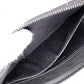 Maison Margiela 4-Stitch Long Wallet with Strap, Leather, Black, Men's