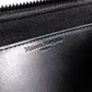 Maison Margiela 4-Stitch Long Wallet with Strap, Leather, Black, Men's