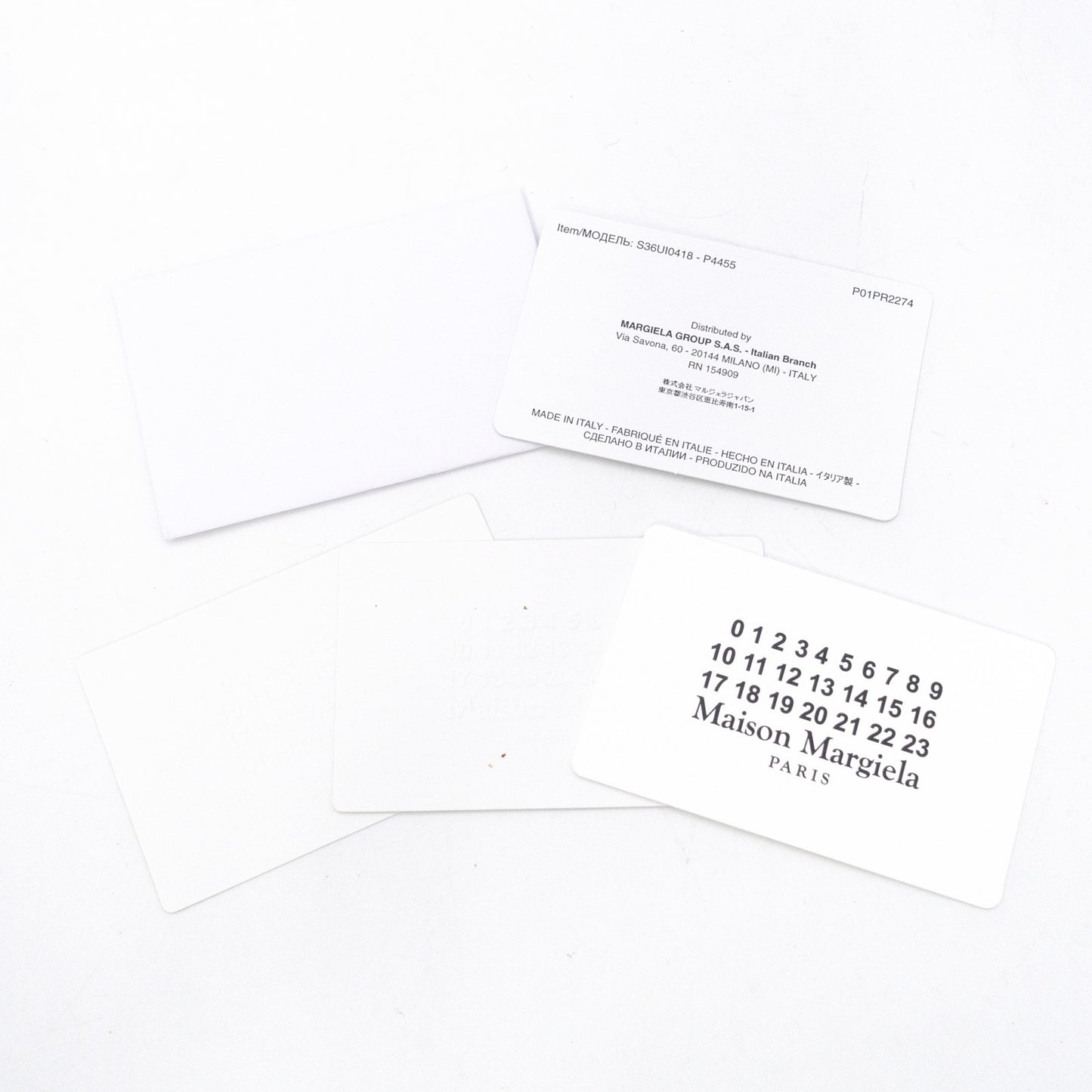 Maison Margiela 4-Stitch Long Wallet with Strap, Leather, Black, Men's