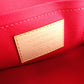 LOUIS VUITTON Alma BB Monogram Cherry Handbag, PVC and Leather, White, 2-Way