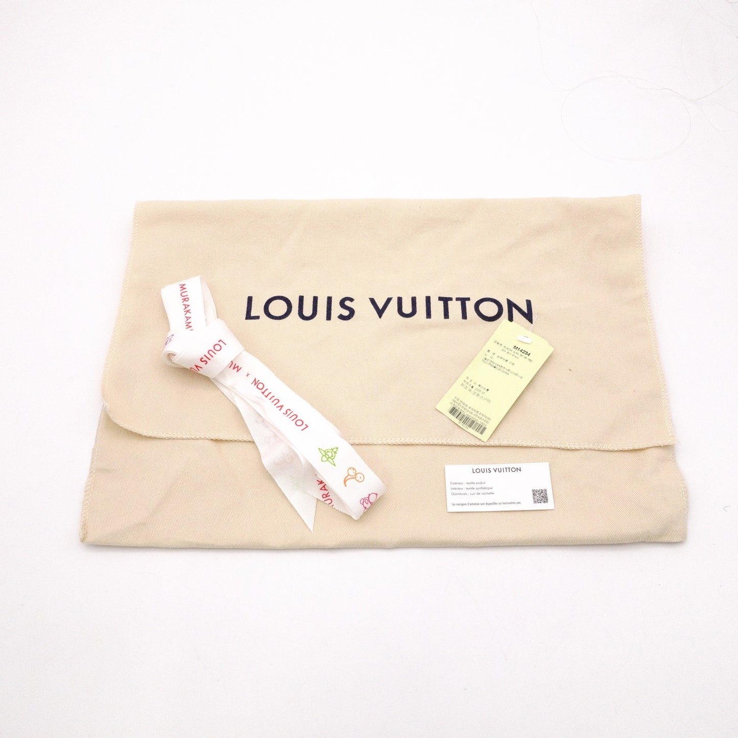 LOUIS VUITTON Alma BB Monogram Cherry Handbag, PVC and Leather, White, 2-Way