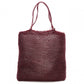 ANTEPRIMA Standard Square Model Wire Bag Tote Bag Red-Brown