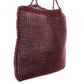 ANTEPRIMA Standard Square Model Wire Bag Tote Bag Red-Brown