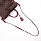 LOUIS VUITTON Popincourt PM Monogram Canvas Handbag, PVC Leather, Brown, 2-Way