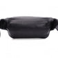 SAINT LAURENT Cassandra Leather Body Bag in Black with Silver Hardware