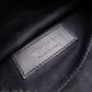 SAINT LAURENT Cassandra Leather Body Bag in Black with Silver Hardware