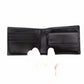 FENDI Diagonal Bifold Wallet Leather/PVC Black Men's