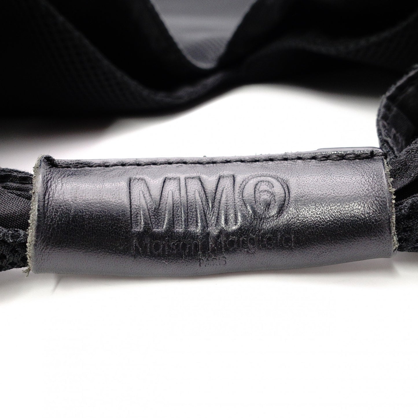 MM6 Maison Margiela Japanese Mesh Tote Bag, Polyester, Black