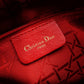 Christian Dior Lady Dior Handbag, Nylon, Black, 2-Way