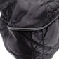 Christian Dior Drawstring Macro Cannage Shoulder Bag, Nylon, Black