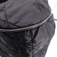 Christian Dior Drawstring Macro Cannage Shoulder Bag, Nylon, Black
