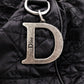 Christian Dior Drawstring Macro Cannage Shoulder Bag, Nylon, Black