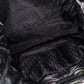 Christian Dior Drawstring Macro Cannage Shoulder Bag, Nylon, Black