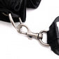 Christian Dior Drawstring Macro Cannage Shoulder Bag, Nylon, Black