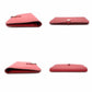 HERMES Dogon Long Wallet Leather Red Wallet □L Stamped