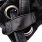Christian Dior Drawstring Macro Cannage Shoulder Bag, Nylon, Black