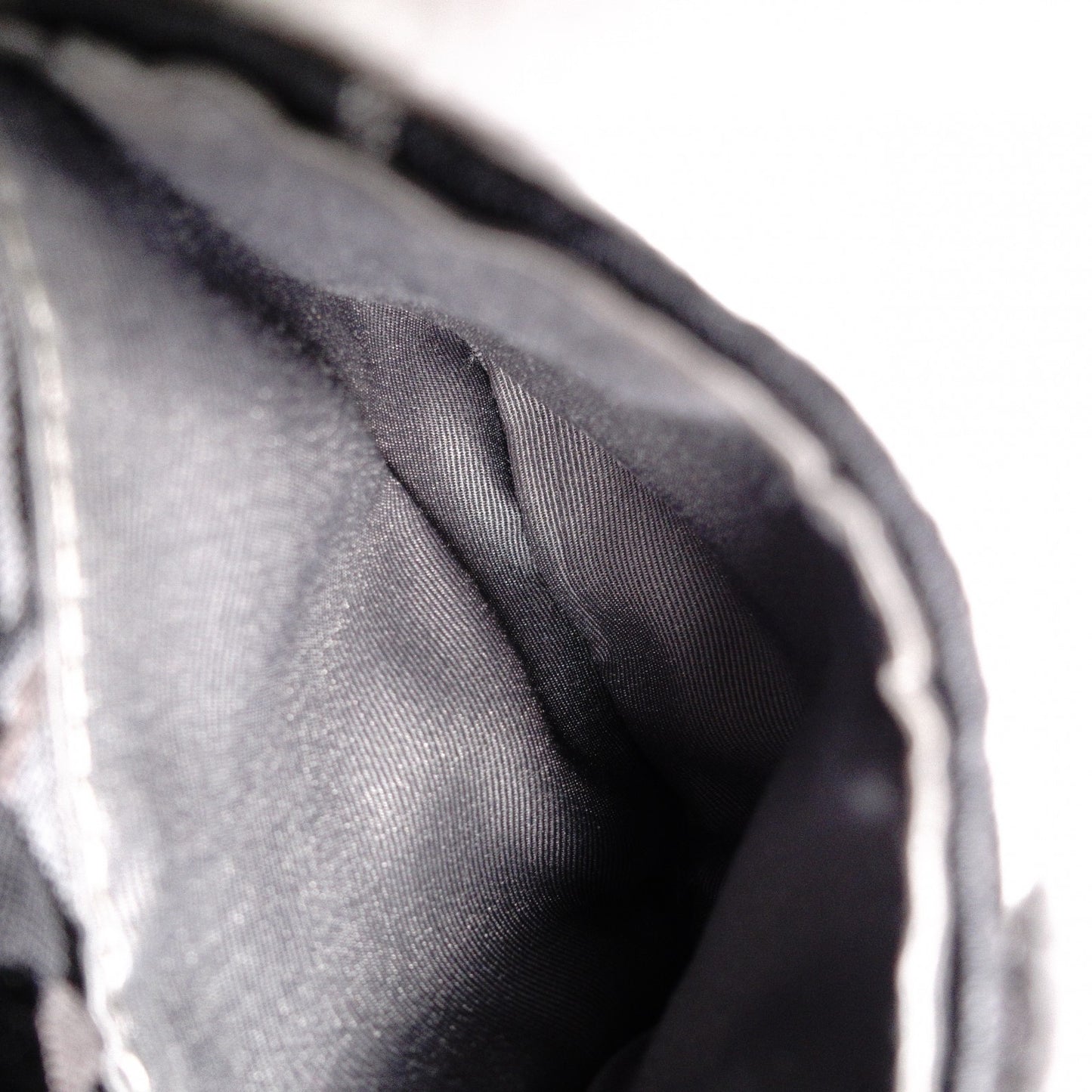 COACH Soho Signature Shoulder Bag black/gray canvas/leather Women