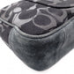 COACH Soho Signature Shoulder Bag black/gray canvas/leather Women