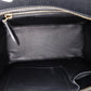 CELINE Luggage Micro Handbag, Leather, Beige and Red Tote Bag