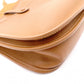 HERMES Evelyn PM Shoulder Bag, Leather, Brown, Gold, Crossbody, □K Stamped