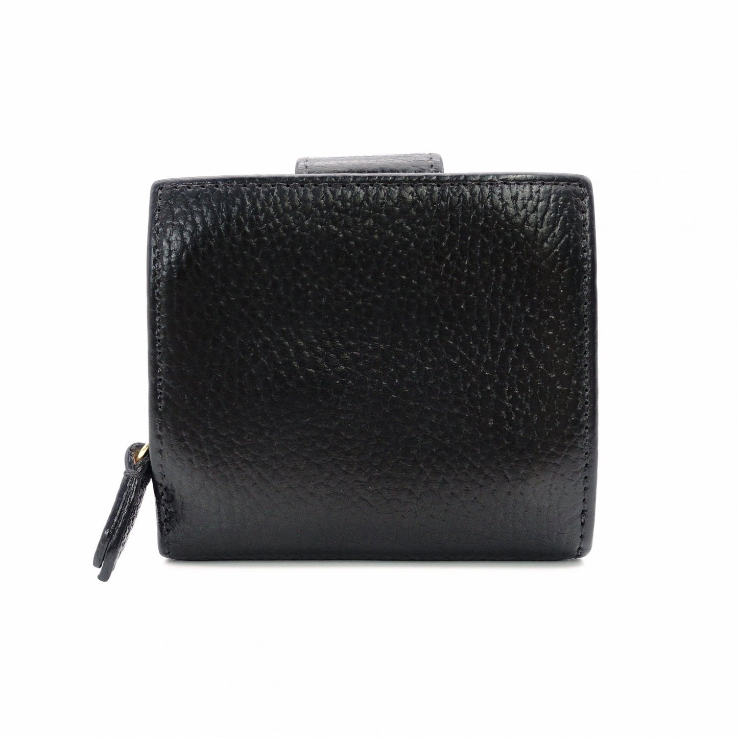 GUCCI Marmont Bifold Wallet Leather Wallet Black