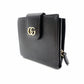 GUCCI Marmont Bifold Wallet Leather Wallet Black