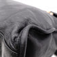 BALENCIAGA Giant City Handbag, Leather, Black, 2-Way, Gold Hardware, Crossbody
