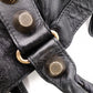 BALENCIAGA Giant City Handbag, Leather, Black, 2-Way, Gold Hardware, Crossbody