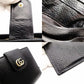 GUCCI Marmont Bifold Wallet Leather Wallet Black
