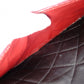 CHANEL Classic W-Flap Matelassé Shoulder Bag, Leather, Black, Vintage Lambskin