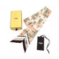 FENDI Silk Scarf Beige Twilly