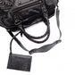 BALENCIAGA The City Handbag, Leather, Black, 2-Way Crossbody