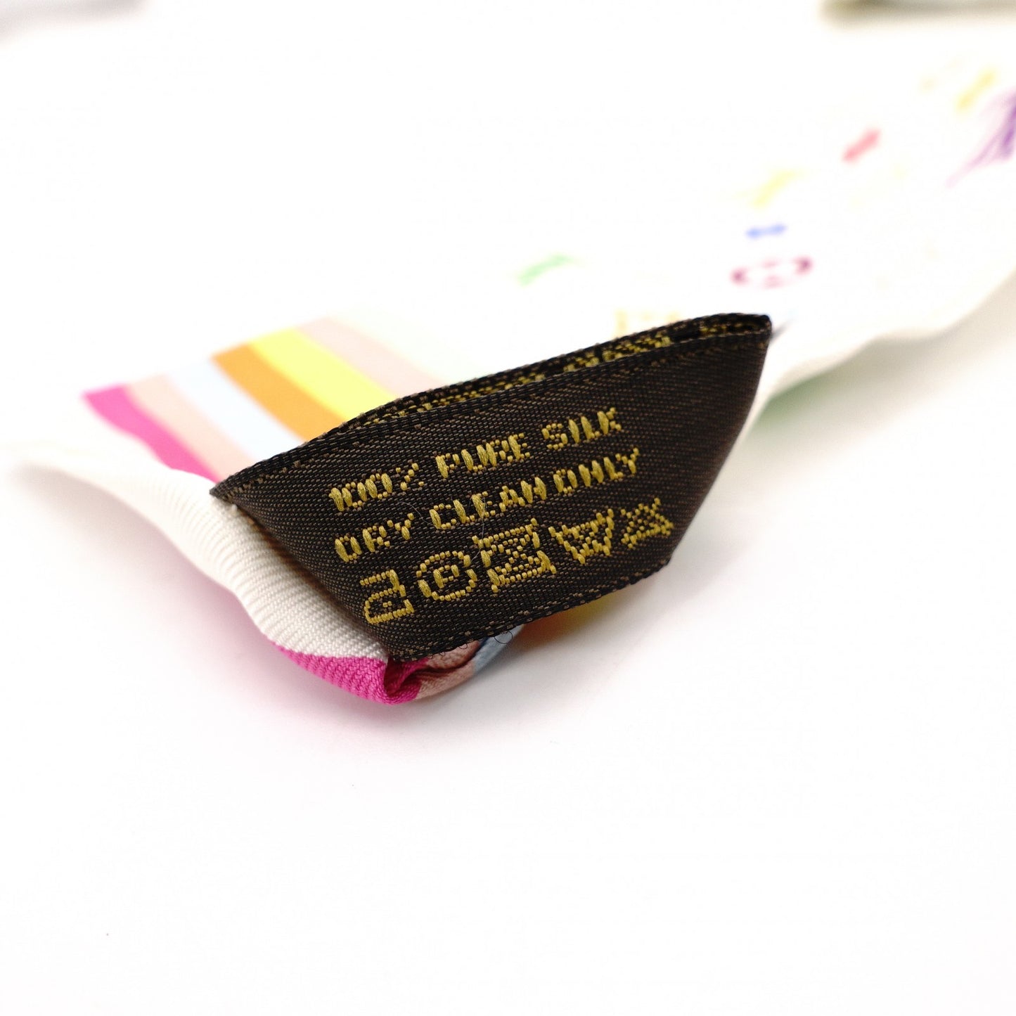 LOUIS VUITTON Bandou Scarf Multicolor Twilly