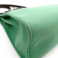 HERMES Air Bag Zip PM Handbag, Canvas/Leather, Green, 2-Way Crossbody