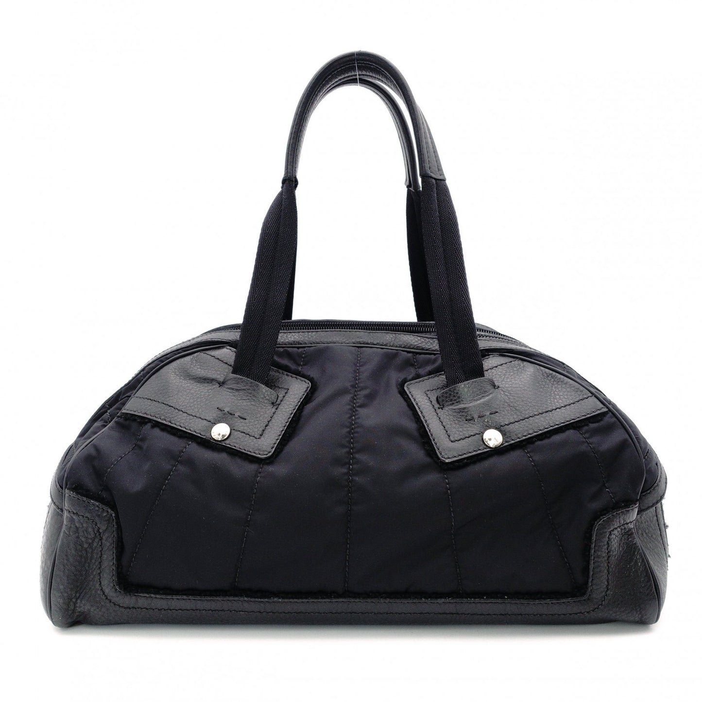 PRADA Handbag Nylon Black Women's Shoulder Bag